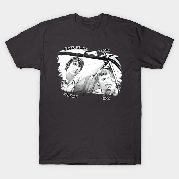 Roy and Johnny Emergency TV Show T-Shirt by Neicey
